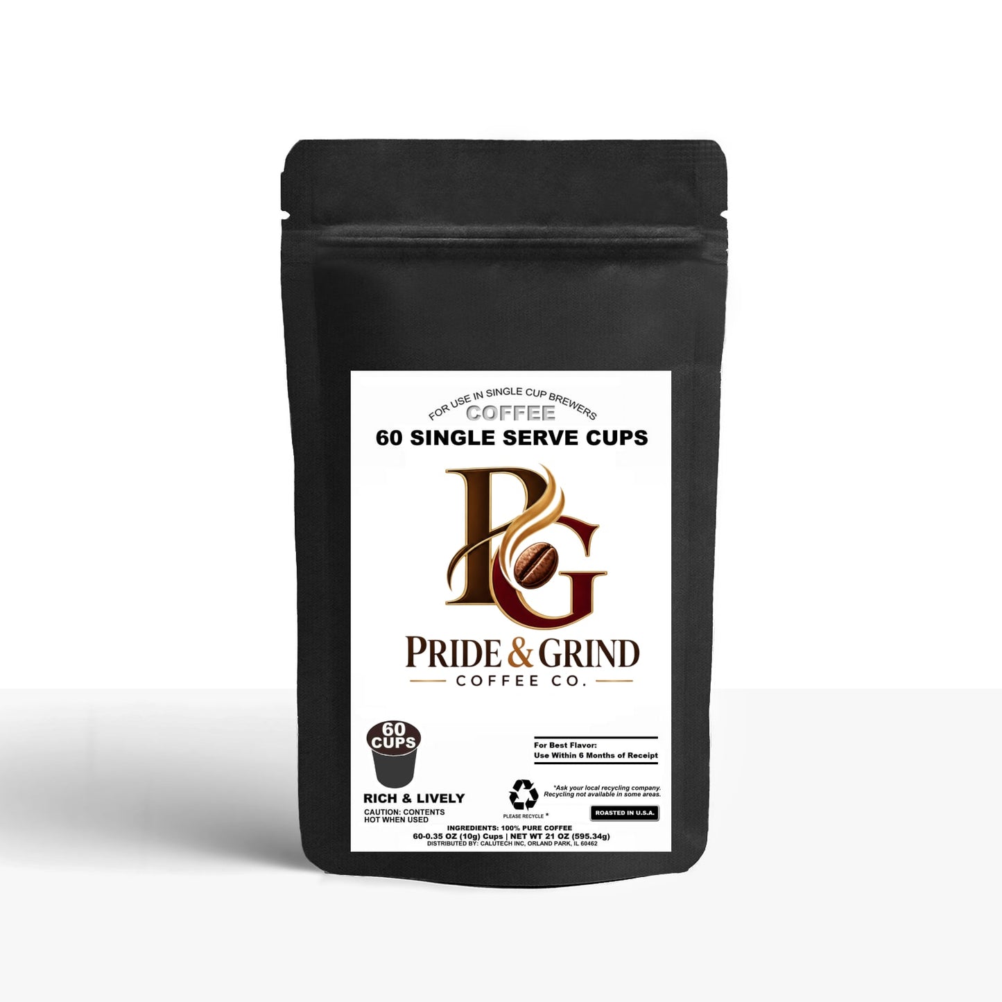 60 Pack Single Serve Coffee Capsules